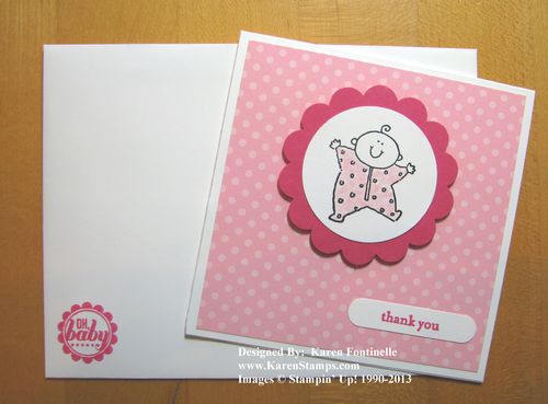 Baby Thank You Notes
