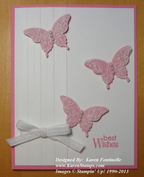 An Easy Butterfly Card